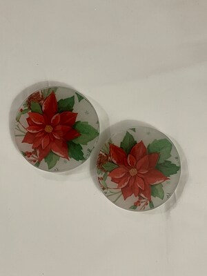 Christmas floral Resin coasters - image1